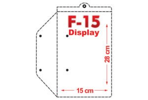 Embalagem F-15 Display