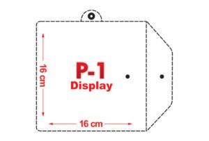 embalagem P1 display-16x16