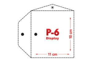 embalagem P6 display-11x10