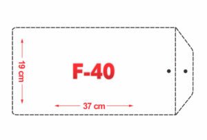 embalagem f40