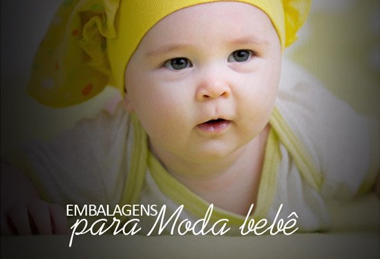 embalagens para moda bebê