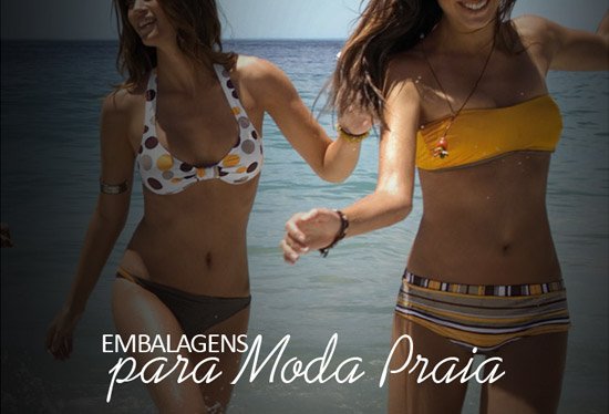 embalagens para moda praia
