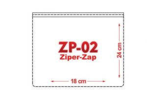 embalagem zp-02 zipe-zap