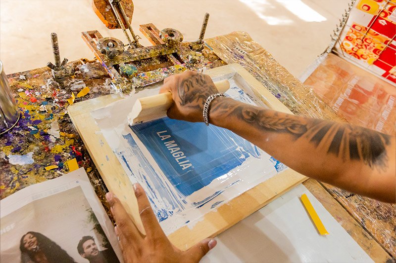 silk screen