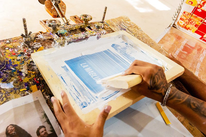 silk screen